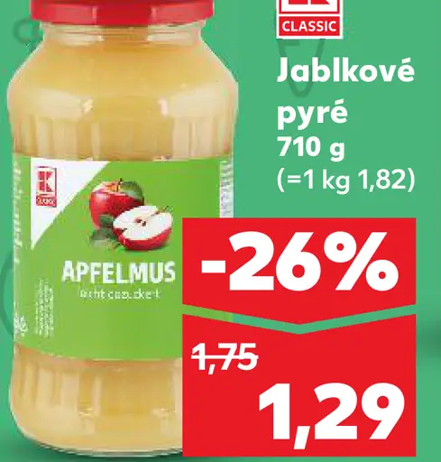 K-Classic Jablkové pyré