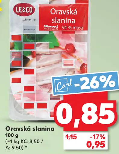 Le&Co Oravská slanina