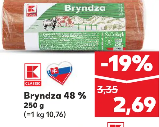 K-Classic Bryndza 48 %