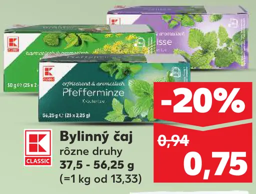 Bynnie bylinný čaj