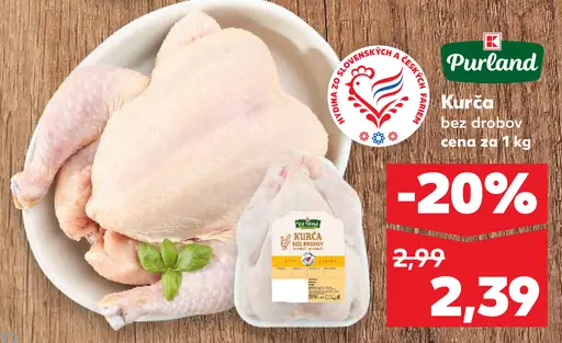 Purland Kurča bez drobov