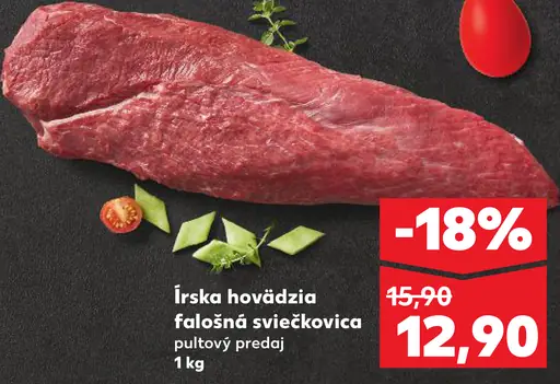 Írska hovädzia falošná sviečkovica