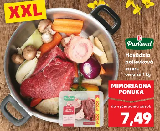 Purland Hovädzia polievková zmes