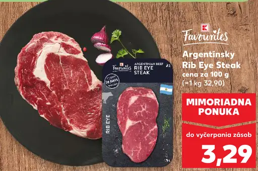 Argentínsky Rib Eye Steak
