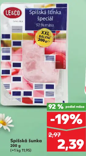 Le&Co Spišská šunka špeciál