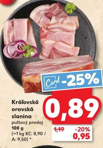 Kráľovská oravská slanina