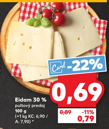 Eidam 30 %