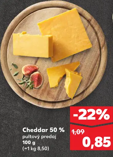 Cheddar 50 %