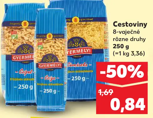 Gyermelyi Cestoviny 8-vaječné