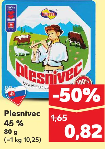 Plesnivec 45 % syr