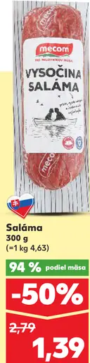 Mecom Vysočina saláma