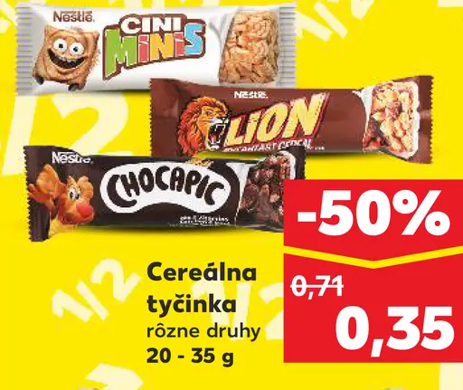 NESTLÉ LION cereálie