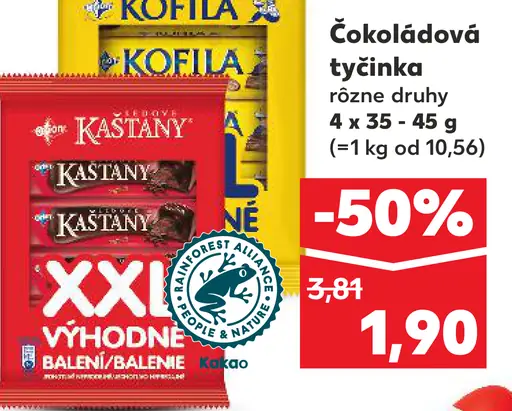 Nestlé Kofila čokoládová tyčinka