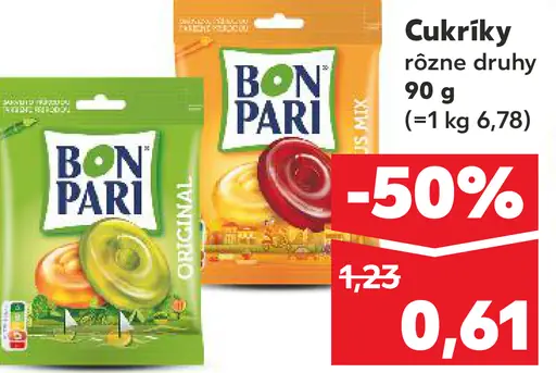 BON PARI cukríky