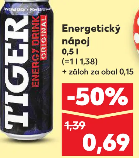 Tiger Energetický nápoj