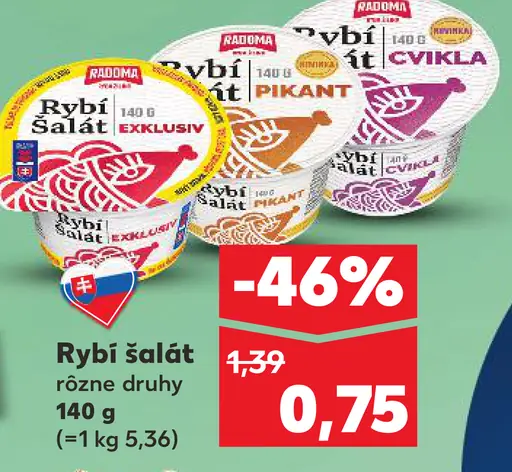 Z lásky k tradícii Rybí šalát