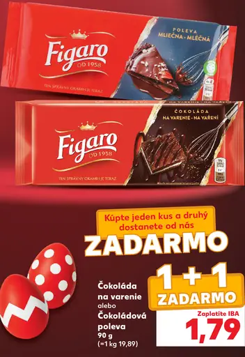 Figaro Čokoláda na varenie