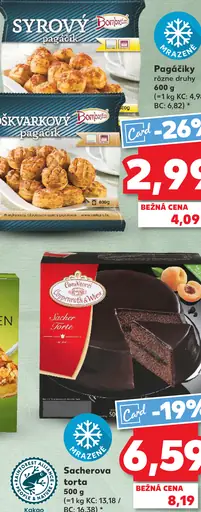 Bombici Syrový pagáčik rôzne druhy