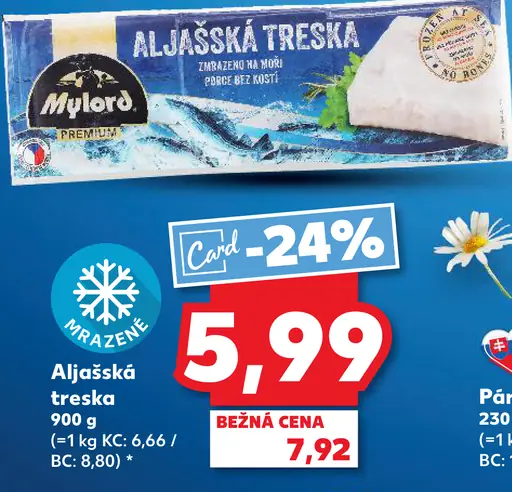 Mylord Aljašská treska mrazená