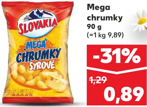 Slovakia Mega chrumky syrové