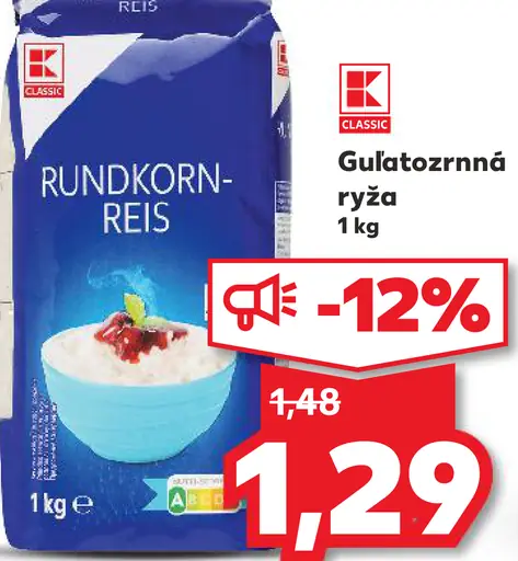 K-Classic Gulatozrnná ryža