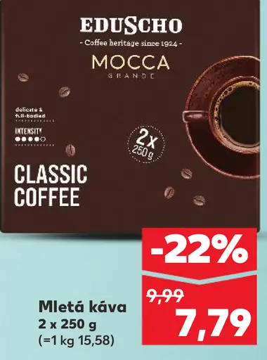 Eduscho Classic mletá káva