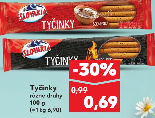 Slovakia Tyčinky slané