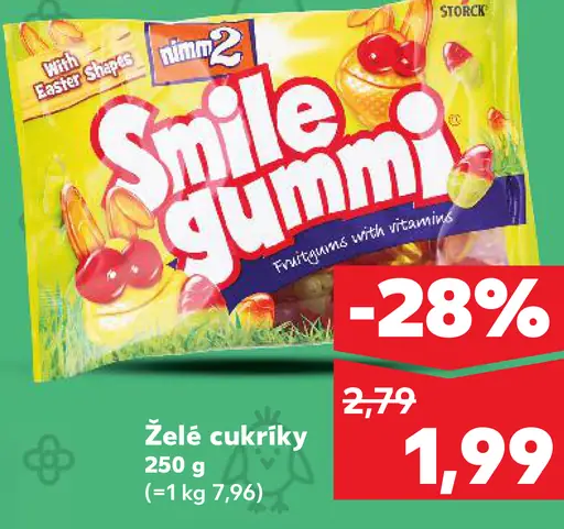 Nimm2 Smile gummi cukríky