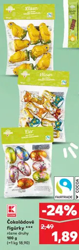 K-Classic Čokoládové figúrky