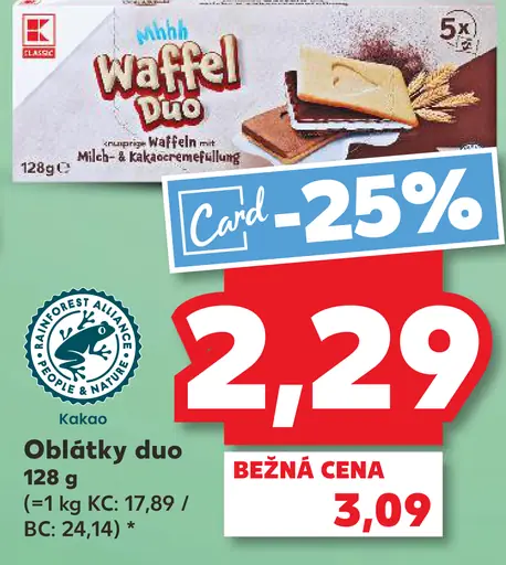 K-Classic oblátky duo