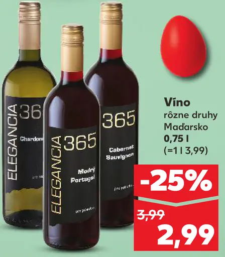 Víno Maďarsko rôzne druhy