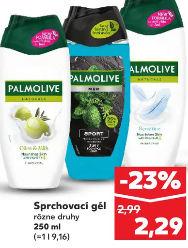 Palmolive sprchový gél vybrané druhy