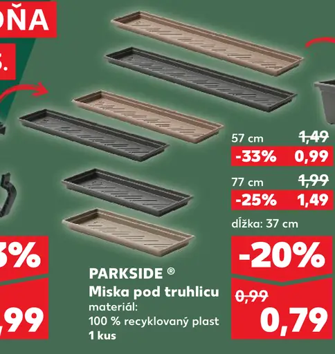 PARKSIDE Miska pod truhlicu