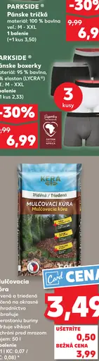 Parkside Pánske boxerky