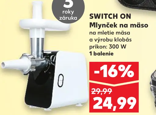 Switch On mlynček na mäso