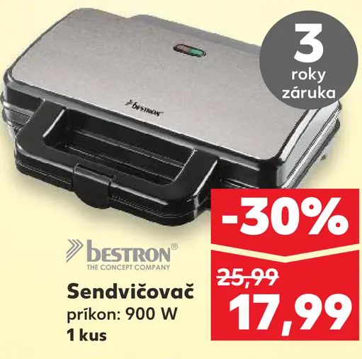 Bestron sendvičovač