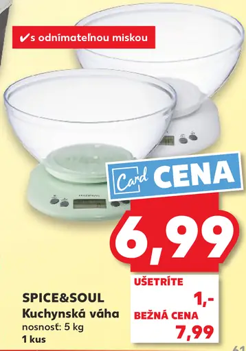 Spice&Soul Kuchynská váha