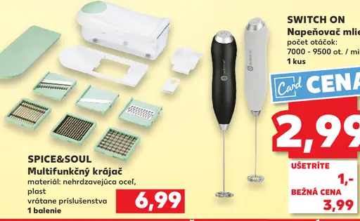 Spice&Soul Multifunkčný krájač