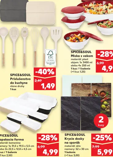 SPICE&SOUL Príslušenstvo do kuchyne
