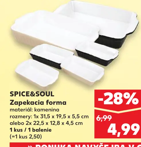 Spice&Soul Zapekacia Forma