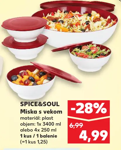 SPICE&SOUL Miska s vekom