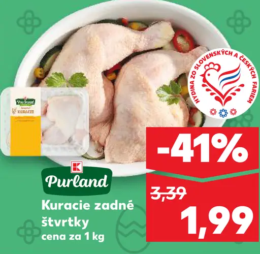 Kuracie zadné štvrtky