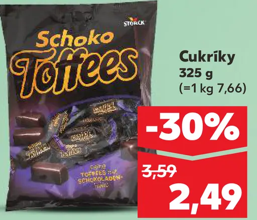 Schoko Toffees cukríky