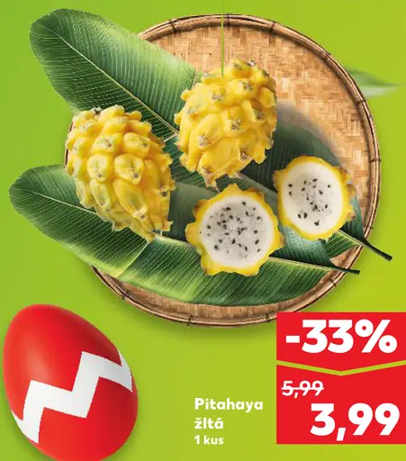 Pitahaya žltá čerstvá