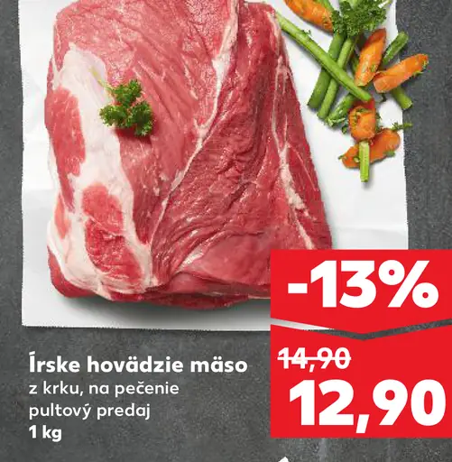 Írske hovädzie mäso na pečenie