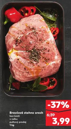 Bravčové stehno orech bez kosti