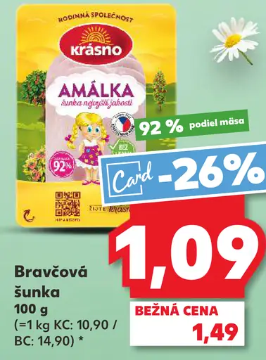 Bravčová šunka Amálka