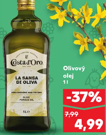 Costa d'Oro Olivový olej