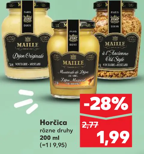 Maille horčica dijon originál
