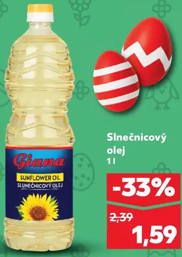Giana Slnečnicový olej